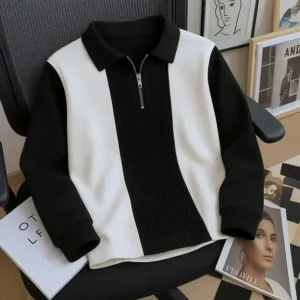 black-and-white-shirt-with-zip
